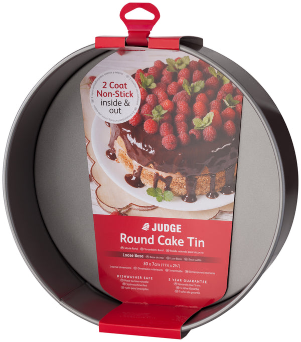 11.5 Round Cake Tin with Loose Base