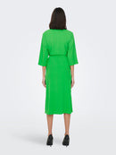 Lion Midi Wrap Dress - Kelly Green