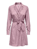 Diffi Long Sleeve Dress - Mauve Shadows