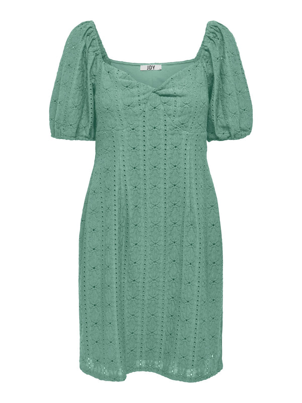 Willow Bow Cutting Dress - Granite Green