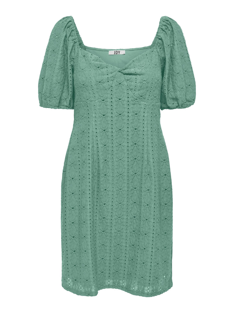 Willow Bow Cutting Dress - Granite Green