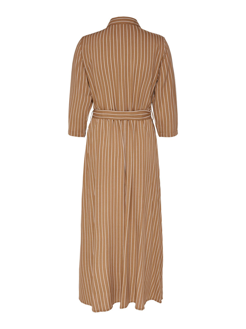 Starr Life Maxi Dress - Sandshell Stripe