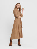 Starr Life Maxi Dress - Sandshell Stripe