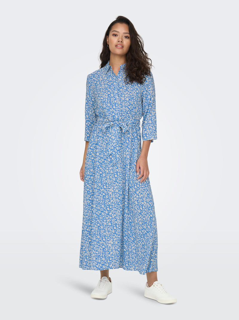 Starr Life 3/4 Maxi Dress - Campanula