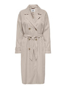 Panther Oversized Trench Coat - Chateau Gray