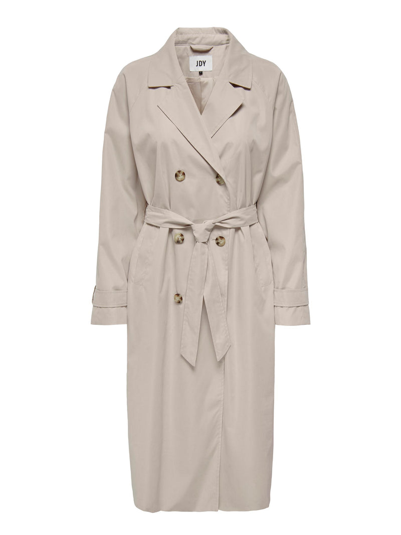 Panther Oversized Trench Coat - Chateau Gray