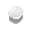 Slim Compact Soap Dish White/Grey