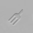 DrawerStore Compact Cutlery Organiser - White/Green