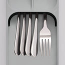 DrawerStore Compact Cutlery Organiser - White/Green