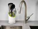 Cutlery Drainer - White/Green