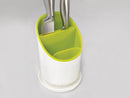 Cutlery Drainer - White/Green