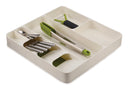 DrawerStore Cutlery Utensil Gadget Organiser-Green/White