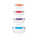 Nest Lock Multicolour Container Set - 4 Piece