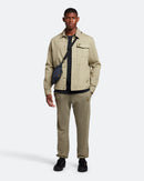 Cord Collar Trucker - Khaki Smoke