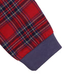 Check Shirt And Cord Set - Red