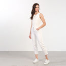 Jolie Mom Crop Jean - Soft White