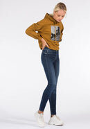 One Size Double Comfort Jean - Blue