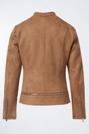 Suede Jacket - Brown