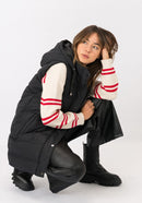 Fuji Long Jacket - Black