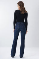 Secret Glamour Push In Flare - Blue