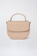 Messenger Crossbody Bag - Beige