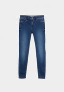 One Size Curvy Jean - Blue