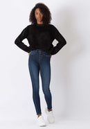 One Size High Jean - Blue