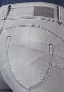 One Size Double Up Jean - Dark Grey