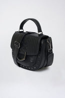 Messenger Crossbody Bag - Black