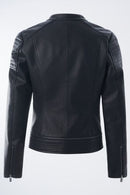 Nappa Leather Jacket - Black