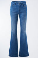 Push Up Destiny Flare - Light Wash