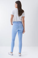 Secret Push In Skinny - Light Wash