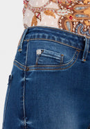 One Size Curvy Jean - Blue