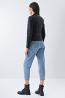 Nappa Leather Jacket - Black