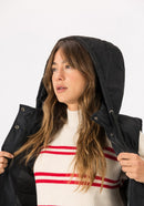 Fuji Long Jacket - Black