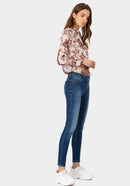 One Size Curvy Jean - Blue