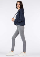 One Size Double Up Jean - Dark Grey