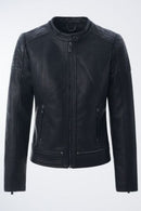 Nappa Leather Jacket - Black