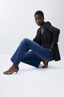 Wonder Push Up Flare - Blue