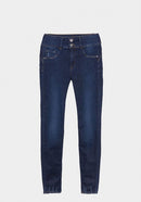 One Size Double Up Jean - Blue