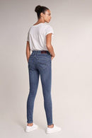 Secret Push In Skinny - Mid Wash