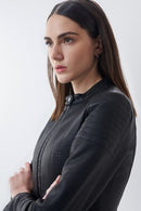 Nappa Leather Jacket - Black