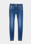 One Size Double Up Jean - Blue