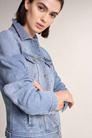 Slim Fit Denim Jacket - Light Wash