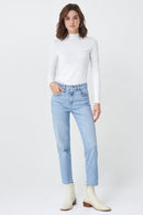 Cropped True Slim Jean - Blue