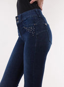 One Size Double Comfort Jean - Blue