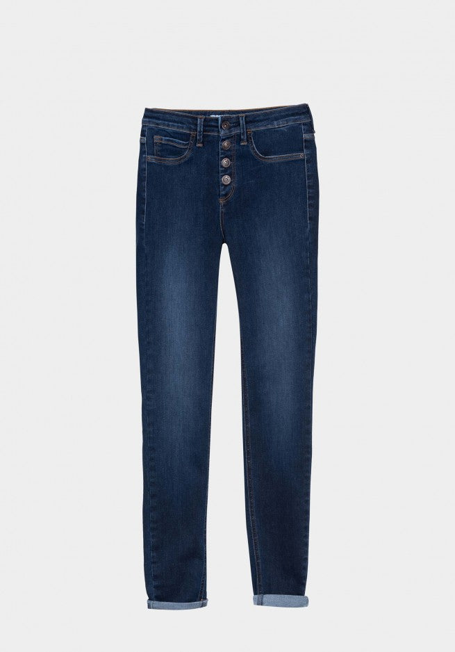One Size High Jean - Blue