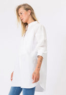 Valeria Long Sleeve Shirt - White