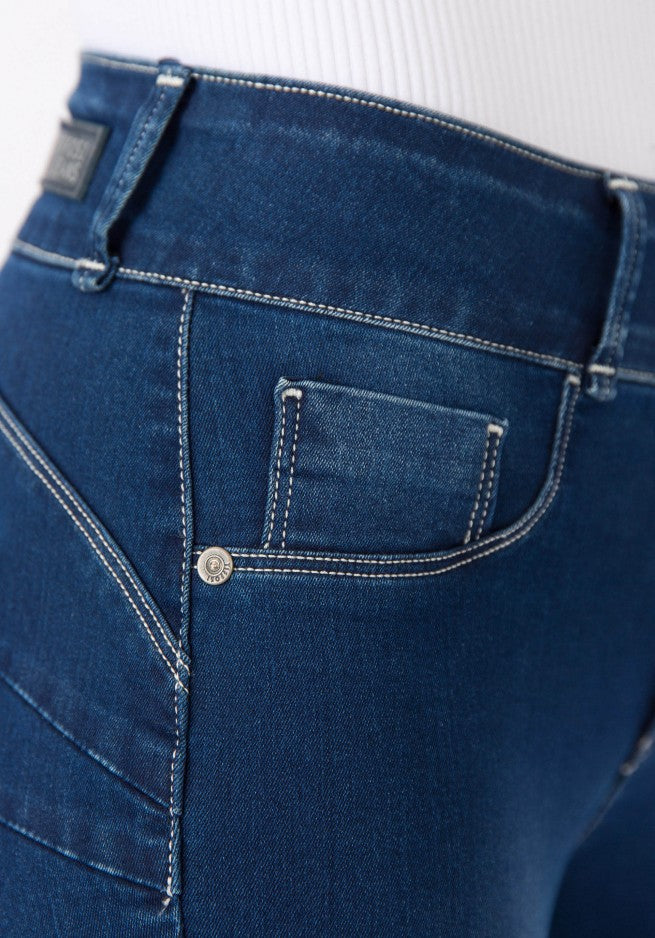 One Size Doubleup Jean - Blue