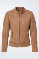 Suede Jacket - Brown